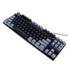 Gaming Keyboard USB 87 Keys RGB Backlit Floating Keycaps Contrast
