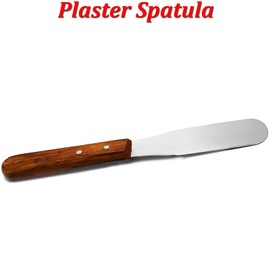 MEDSPO Professional Dental Carvers | Cement Spatula Stock Knife | Single Double End | Sculpting Wax Modeling Mixing | Lab Tools (Plaster Spatula)