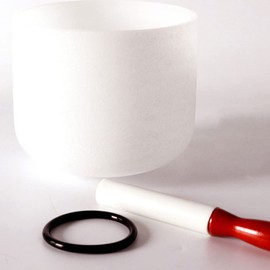 Milisten 7Pcs Crystal Singing Rubber Sound O- for Crystal Sound Yoga Meditation Singing Bowls