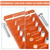 68 Nut and Bolt Thread Checker, 22 Standard, 24 Metric