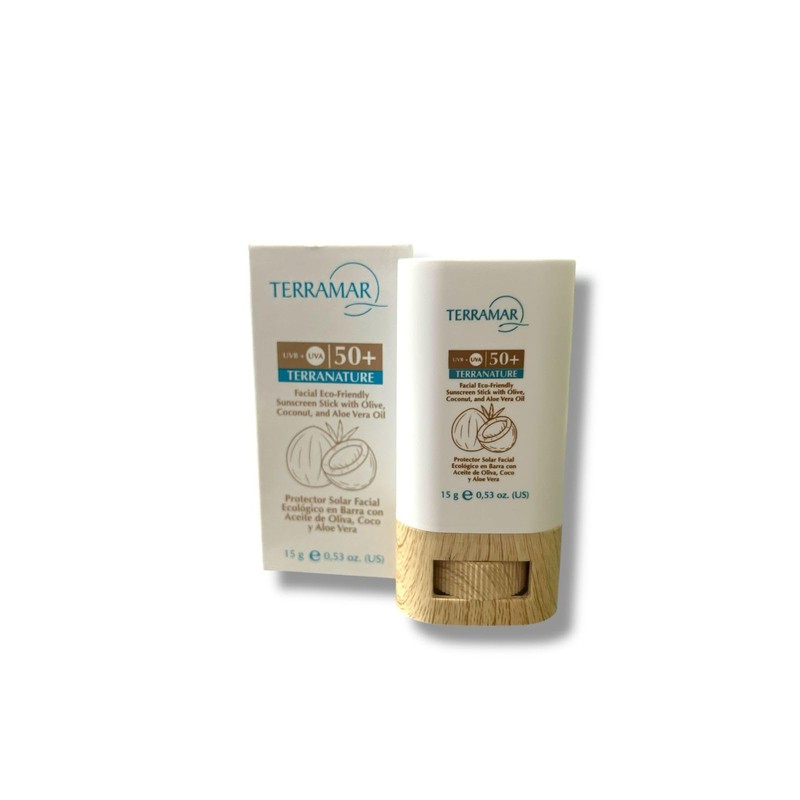 TERRAMAR TERRANATURE PROTECTOR SOLAR FACIALECOLÓGICO EN BARRA CON ACEITE DE