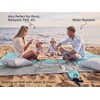 WEKAPO Beach Blanket Sandproof, Extra Large Oversized 10'X 9' for