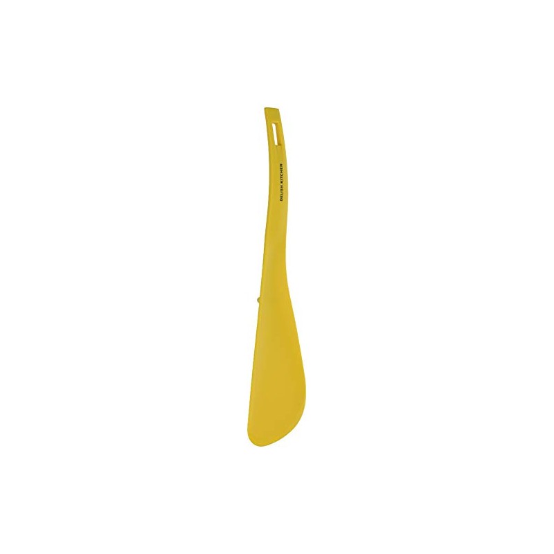 DELISH KITCHEN G-5062 Pearl Metal Turner, Yellow, 11.8 inches (30