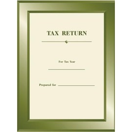 Client Income Tax Return Cover, 50 Covers