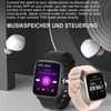 Smartwatch Make Calls with Speaker, 1.7 Inch Touch Screen, Direct