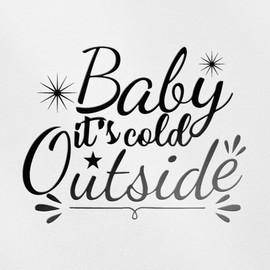 Transparent Decal Stickers of Baby It's Cold Outside (Pink) Premium Waterproof Vinyl Decal Stickers for Laptop Phone Accessory Helmet Car Window Mug Tuber Cup Door Wall Decorati ANDSKUSf86485PI080922