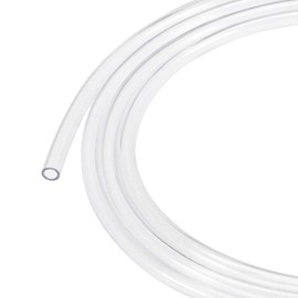 TOP-VIGOR 4.5mm ID 6.5mm OD PVC Clear Vinyl Tubing, 2M Length Food Grade Flexible Water Pipe, Plastic Tube for Transfer Water, Oil, Air, Powders & Fine Granules
