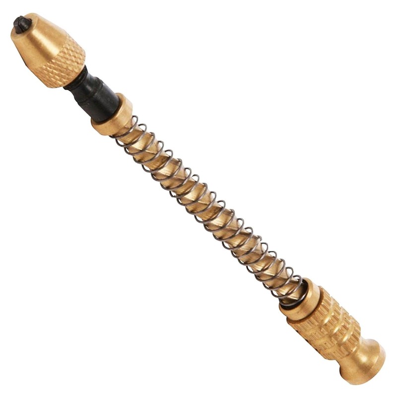 Dapetz ® Brass Archimedes Drill for Hand Micro Drilling Spiral