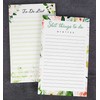 Inkdotpot Pack Of 2 Daily Planner List Undated Notepads, Memo