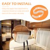 A115 RV Curtain Glide Tape, RV Curtain Strips Used with