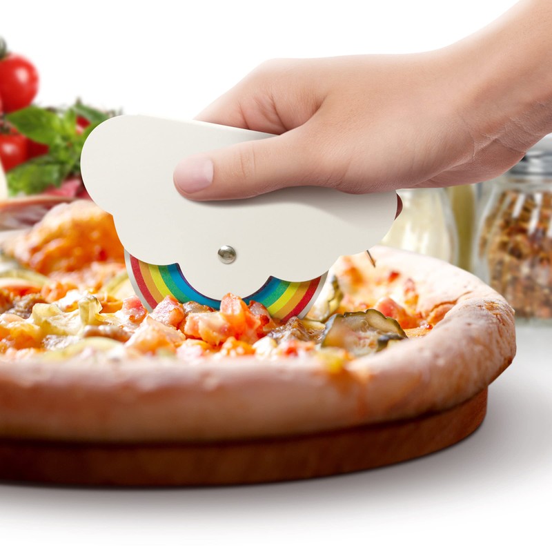 Genuine Fred PIE IN THE SKY, Rainbow Pizza Cutter