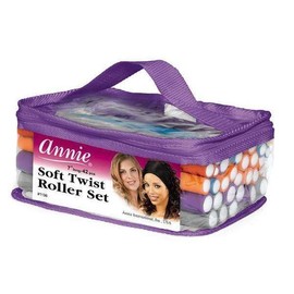 Annie 42-Piece Soft Twist Roller Set (7" Long)