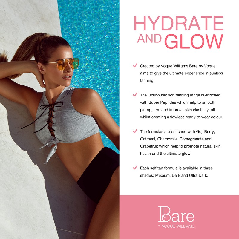 Bare by Vogue Self Tan Firming Lotion - Ultra Dark