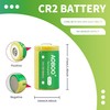 4PCS 3volt 300 mAh CR2 15270 Battery + Chargerl Rapid