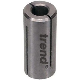 Trend Collet Sleeve, 9.5mm to 12.7mm Reduction Sleeve for Smaller Shank Cutters, CLT/SLV/95127