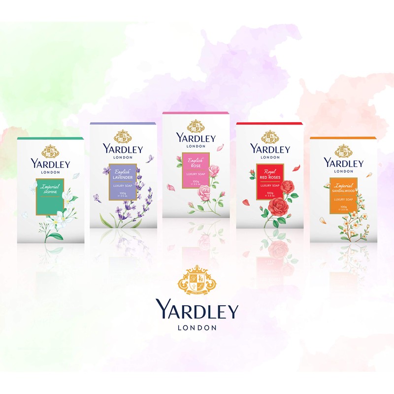 English Rose Soap 3 Bar Box 100gea bar by Yardley