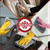 TEAWOO Microfiber Cleaning Cloths Bulk-400 Pack, Gray Microfiber Towels for