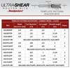 Ultra-Shear Template Pattern Flush Trim Router Bits, 1/4 SH, 3/8