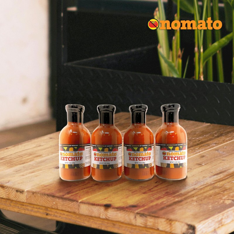 Nomato - 4 Pack of Original Tomato Free Ketchup Sauce