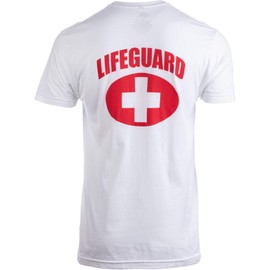 Lifeguard | White Lifeguarding Unisex Uniform Costume T-Shirt for Men Women - S