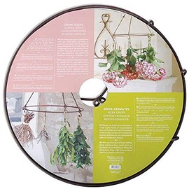 BestNest Set of 2 Esschert Design Metal Herb Drier Rings