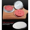 OVOS Burger Press Adjustable Thickness 3 in 1 Hamburger Patty