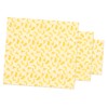 Beavorty 3sheets Beeswax Wraps for Bread Food Wrapping Beeswax Paper