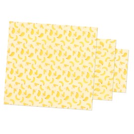 Beavorty 3sheets Beeswax Wraps for Bread Food Wrapping Beeswax Paper Oil Non-Stick Reusable Food Packing Paper