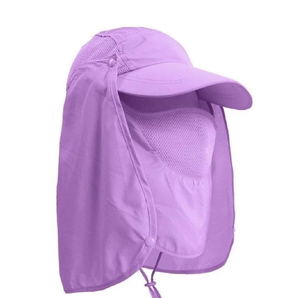 SimPLEISURE 10 Colors, UV Protection Hat, Extra Function, Protects Everything From The Neck, UV Rays, Heat Stroke Prevention Under The Sun, 4 Different Patterns, Separate Type, Tsubawo Trifold, Compact Storage Function