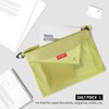 pack all Water-resistant Material Zipper Pouch, Mesh Zipper Bags for