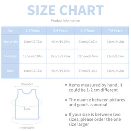 Cooraby 6 Pack Toddler Tank Top Kids Shirt Soft Undershirt for Girls and Boys Black