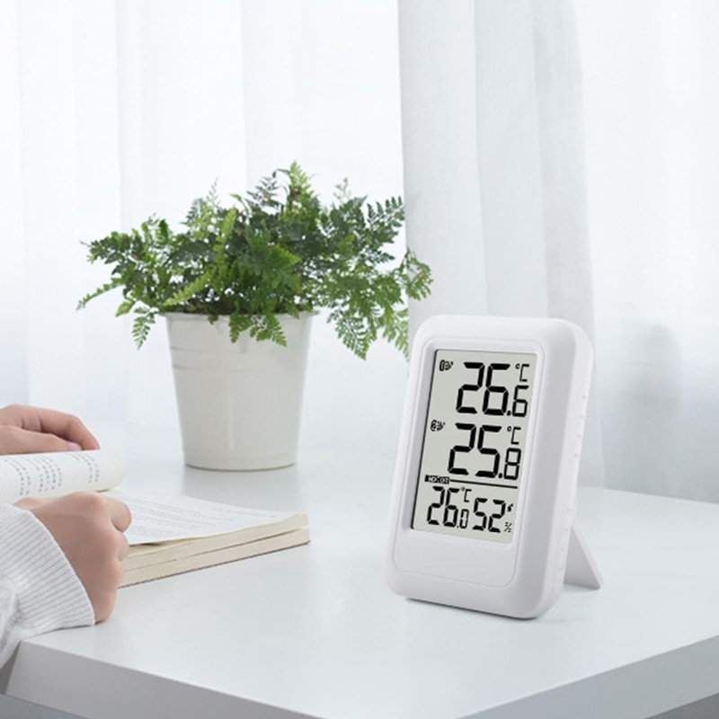 Nicear Digital Thermometer Hygrometer,Indoor/Outdoor Humidity Meter,Temperature Monitor with Wireless Sensor