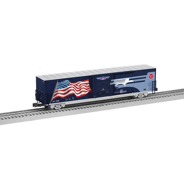 Lionel 6-85404 MP Heritage #1982 Union Pacific LED Flag Boxcar