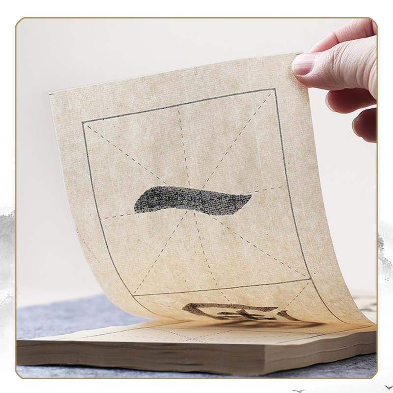 100 Sheet Chinese Calligraphy Brush Rice Practice Xuan Paper with