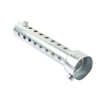 Motorcycle Muffler, Universal Silver Motorcycle Exhaust Can DB Killer Muffler