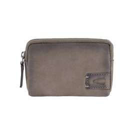 camel active Dallas Men's Leather Key Case Medium, grey, 000245