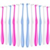 Boao 12 Pcs Tufted Toothbrush End Bulk Compact Single Tuft