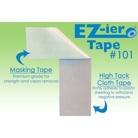 EZ-ier Tape Double-Sided Containment and Dust Barrier Tape (2" x 60')