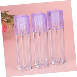 WOONEKY Lip Bottles with Cap 10pcs Refillable Lip Vials Hydrating Smooth Rolling Ball Moisture Ideal Present