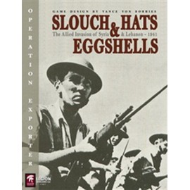 LEGION: Slouch Hats & Eggshells, the Allied Invasion of Syria & Lebannon 1941, Board Game