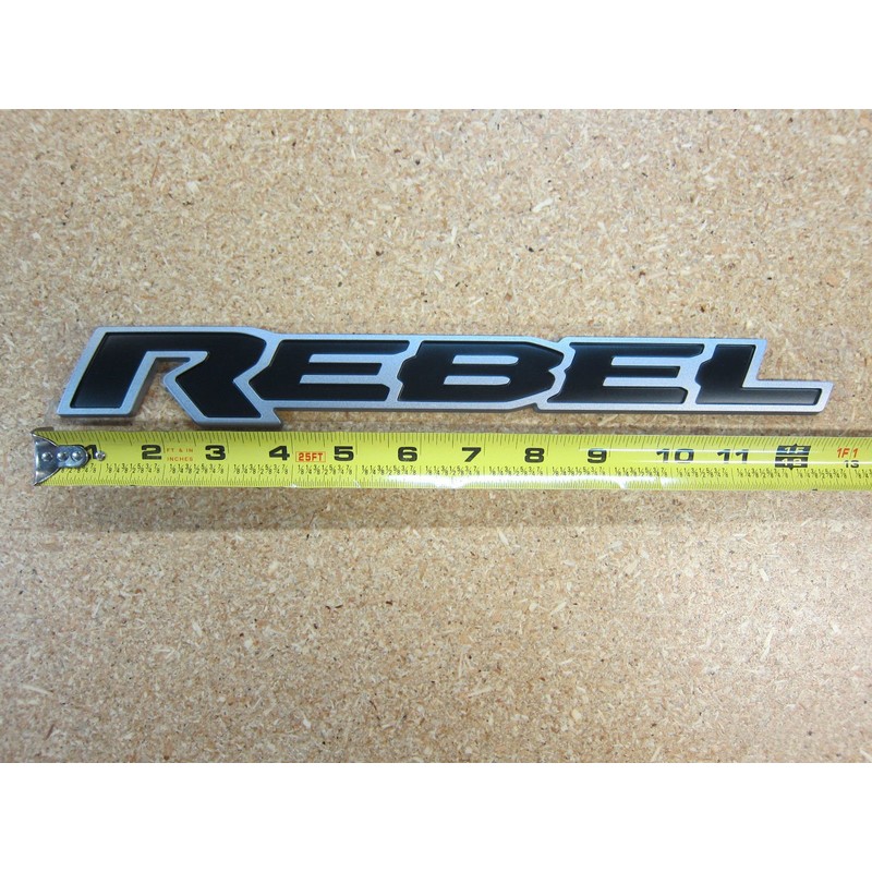 Dodge Ram REBEL Tailgate Decal Emblem Nameplate Mopar OEM