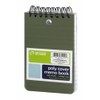 Top Flight Poly Cover Memo Book 3x5 in Top Wire