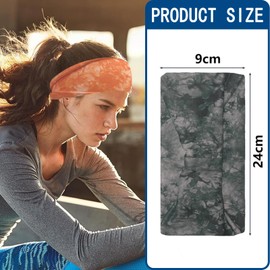 ZWWOGE Women's Headband - Elastic Hair Band, Women's Sports Headband, Wide Quick-Drying Sweatband Forehead for Sports Yoga Running Workout Training Fitness Tennis Gym Cycling Hiking Jogging