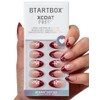 BTArtbox Press On Nails Short - Rococo Bloom, 3D Flower