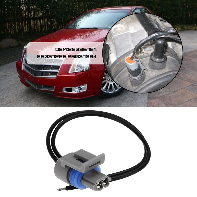 OTOTEC 25036751 2Pin Air Temperature Sensor with 1 Connector Plug