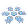 Designer Reusable Kalash Rangoli - Acrylic Indian Traditional Home Floor