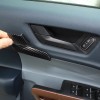 Unbranded Carbon fiber ABS Inner Door Open Handle Cover Trim