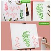 Foyods Pack of 4 Stencils Painting, A4 Size, Reusable Grapevine