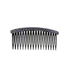 EZ PEACH Office DE Yaioi Roll Rakuchin Kantan Hair Arrangement, Recommended for Beginners, Small Party, Crystal, Evening Roll, Comb, Weddings, Graduations, Parties, Kimono Dress (Small/Grey)