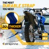 Strapinno Retractable Ratchet Straps 1 in x 10 ft, Secure